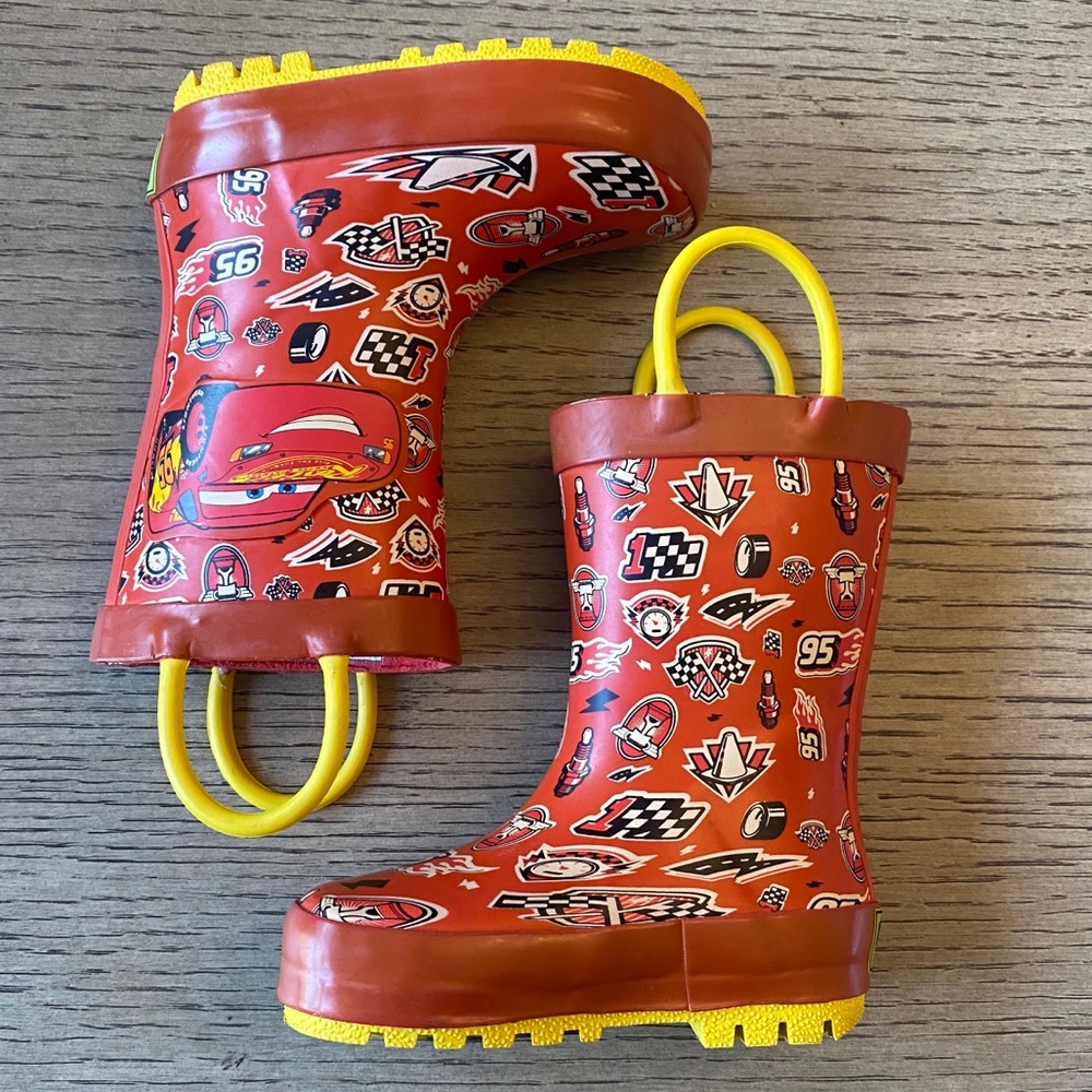 Cars Rain Boots Western Chief 5c